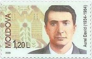 Фиксированной марка: Аурел Давид (1934-1984). Художник и иллюстратор