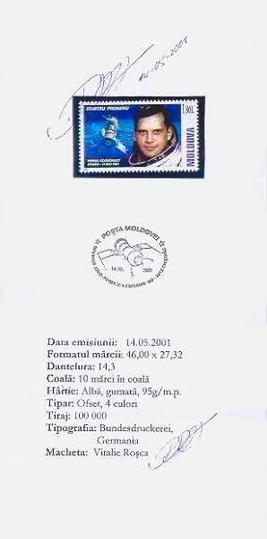 Cachet: Dumitru Prunariu and the Soyuz 40 Spacecraft