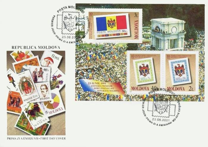 Cachet: A Selection of Moldovan Postage Stamps