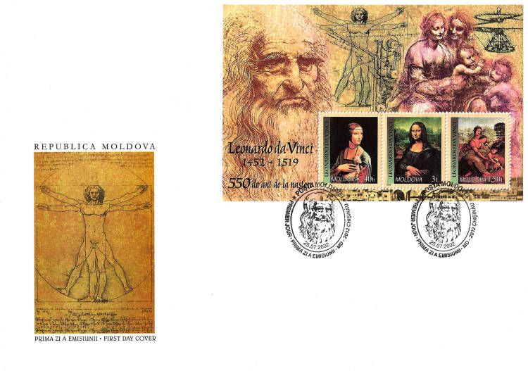 Cachet: The Vitruvian Man