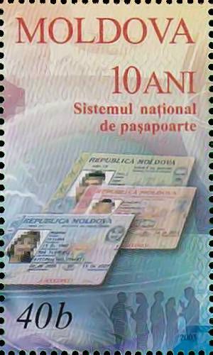 Identity Card for a Moldovan Citizen