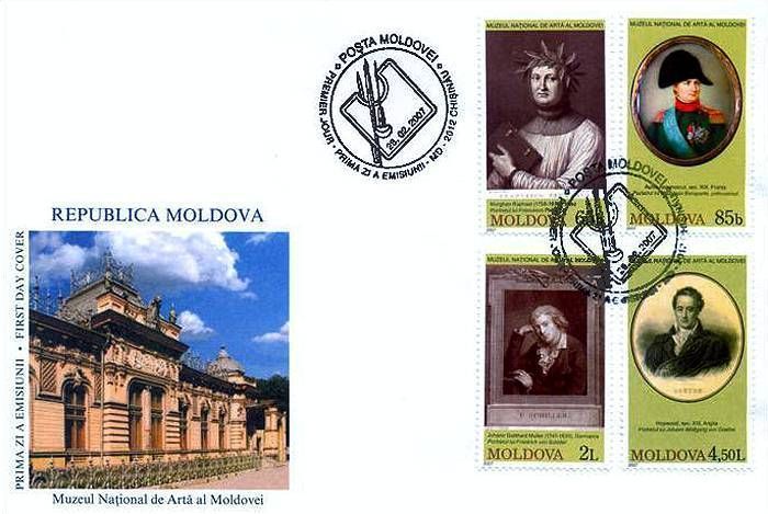 Cachet: National Museum of Art of Moldova