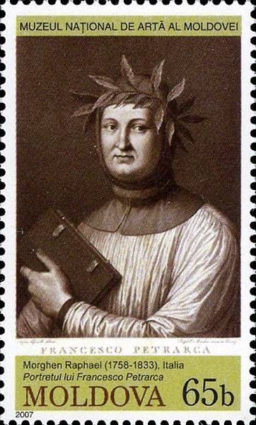 Portrait of Francesco Petrarca by Raffaello Sanzio Morghen (1758-1833), Italy