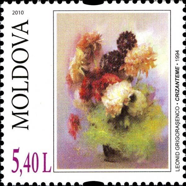 «Chrysanthemums» by Leonid Grigoraşenco (1994)