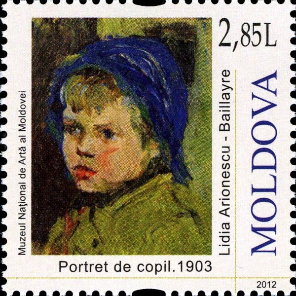 «Portrait of a Child» (1903) by Lidia Arionescu-Baillayre