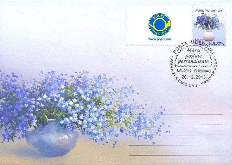 Cachet: Flowers «Forget-Me-Not»
