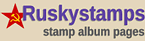 Ruskystamps.com Stamp Album Pages