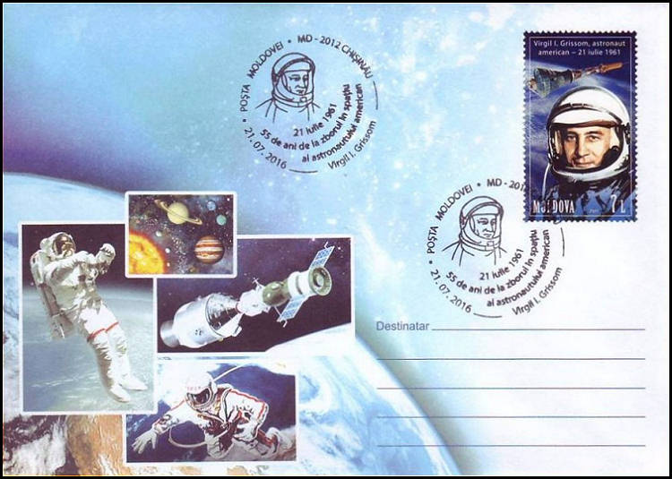 № CS2016/20 - Virgil (Gus) Grissom - 55th Anniversary of His Space Flight