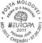 First Day Cancellation | EUROPA 2011 - Forests