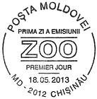 First Day Cancellation | Zoological Gardens in Chişinău