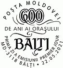№ CF442 - Bălți - 600th Anniversary 2021