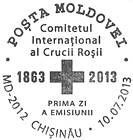 № CFU334 - International Red Cross Committee - 150th Anniversary 2013