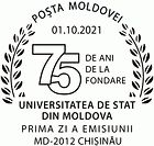 № CFU433 - Foundation of the State University of Moldova - 75th Anniversary 2021