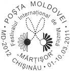 Special Commemorative Cancellation | International Music Festival «Mărţişor»