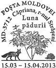Special Commemorative Cancellation | Month of Forests 2013