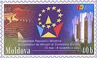 Emblem of the Presidency of the Republic of Moldova of the Council of Europe Committee of Ministers