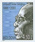 Léopold Sédar Senghor (1906-2001). First President of Senegal. Founder of Organisation Internationale de la Francophonie