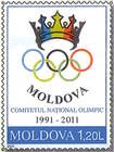 Emblem of the National Olympic Committee of the Republic of Moldova