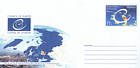 Map of Eurasia and the Emblem of the Council of Europe