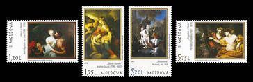 № - 1123-1126 - Art: Paintings from the Heritage of the National Museum of Fine Arts of Moldova