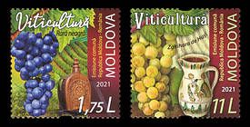 № - 1178-1179 - Viticulture - Joint Issue Between the Republic of Moldova and Romania