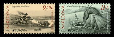 № - 1189-1190 - EUROPA 2022 - Stories and Myths