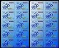 № - 182-183 - 50th Anniversary of the United Nations Organization (Stamp Cards)