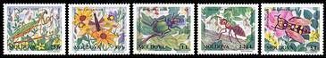 № - 239-243 - From The Red Book of the Republic of Moldova: Insects