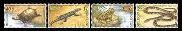№ - 524-531 - From The Red Book of the Republic of Moldova: Fauna - Reptiles and Amphibians