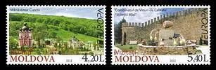 № - 793-794 - EUROPA 2012 - Visit Moldova