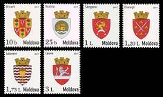 Local Coats of Arms II - Definitive Stamps