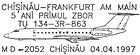First Flight from Chișinău to Frankfurt-am-Main - 5th Anniversary