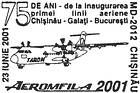Inauguration of the First Air Route: Chisinău-Galați-Bucharest - 75th Anniversary