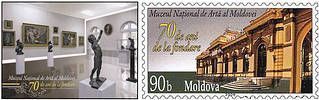 № - P141 - National Museum of Art of Moldova - 70th Anniversary