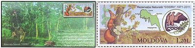 № - U301 - Codrii Nature Reserve - 40th Anniversary