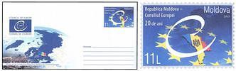 № - U364 - Council of Europe - 20th Anniversary of Membership of the Republic of Moldova