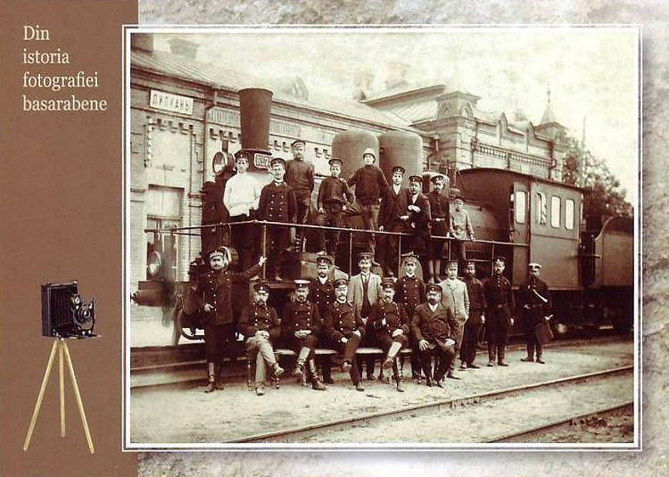 № P174 FDC - Lipcani. Stația de cale ferată. Photo: 1913, I. Strutânski