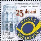 Emblem and Headquarters of Poșta Moldovei