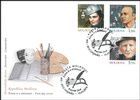 № 1078-1083 FDC1 - Allegory of the Arts