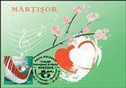 Musical Notes, Cherry Blossoms and Mărțișor Talisman