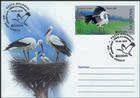 № 1096 FDC2 - Pair of White Storks, Nesting