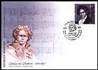 № 1143 FDC1 -  Ludwig van Beethoven (1770-1827)