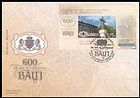 № Block 87 (1162) FDC1 - Bălți - 600th Anniversary 2021