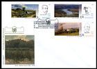 № 1191-1193 FDC1 - Painting «Dniester» by Vladimir Ocuşco (1862-1919)