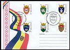 № 1197-1202 FDC1 - Local Coats of Arms III - Definitive Stamps 2022