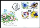 № 1207-1210 FDC1 - Butterflies, Moths and Flowers