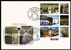 № Block 92 (1218-1220) FDC1 - Collage of Wineries