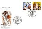 № 236-237 FDC - EUROPA 1997 - Tales and Legends  1997