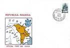 № 25a FDC - USSR Stamps Overprinted «MOLDOVA» and Surcharged 1992