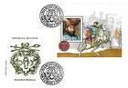 № Block 14 (262) FDC - Princes of Moldavia (III) 1997